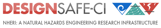 Logo of NSF and DesignSafe-CI